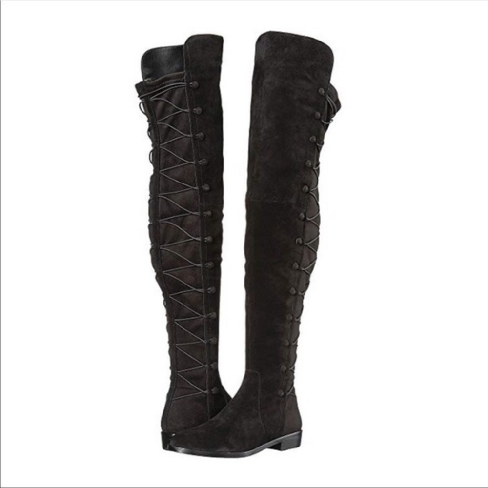 Vince Camuto Coatia Thigh-high Microsuede Boots